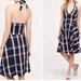 Anthropologie Dresses | Anthropologie Dress In Blue/White | Color: Blue/Gray | Size: 4