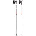 Leki Spin Trekking Pole Telescopic Pole,Black / neon red / white,100-130cm