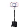 Sure Shot Game Portable Basketball Hoop and Stand, White Backboard, Adjustable 2.3 m to 3.05 m Official Height