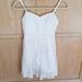 American Eagle Outfitters Dresses | American Eagle Off White Dress W Lace Overlay Xs | Color: White | Size: Xs