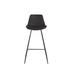 Ivy Bronx Fechteler Bar & Counter Stool Leather in Gray/Black | 18 W in | Wayfair 6481947806164B1A9FBF83A78E938CD7