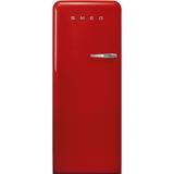 SMEG 50s Style 24" Top Freezer 9.92 cu. ft. Refrigerator in Red | 60.24 H x 23.7 W x 30.2 D in | Wayfair FAB28ULRD3