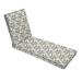 Bungalow Rose Hinged Single Corded Outdoor Seat/Back Cushion in Gray | 3 H x 25 W x 79 D in | Wayfair ED8763C2BE7B4FE390E6FE6309AC1B1C