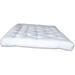 Twin 8" Futon Mattress - Arsuite Geil Wool Core Couch in White/Brown | 75 H x 39 W 8 D Wayfair 5503E56C12184529A0C046B82CFE074B