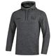 Jako Damen Bayer 04 Leverkusen Kapuzensweat Premium Basics, (Saison 19/20), anthrazit meliert, 40, BA6729I