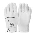 Wilson Staff Golfhandschuh, Tour Glove, Gr. S, Für Herren, Linke Hand, Weiß, Cabretta-Leder, WGJA00648S