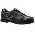 Dexter Herren Bowlingschuhe Pro Am II Black Grey Alloy, Semi Profi, rechtshand schwarz Black/Grey Alloy US 9, UK 7.5