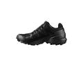 Salomon Speedcross 5 Gore-Tex Herren Trail Running Schuhe, Wetterschutz, Aggressiver Grip, Präzise Passform, Black, 45 1/3