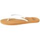 Roxy Damen Costas Sandale Flipflop, weiß, 42 EU