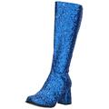 Ellie Shoes Women's Gogo-g Boot, Blue, 8 US/8 M US
