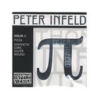 Thomastik Einzelsaite für Violine 4/4 Peter Infeld Synthetic Core - D-Saite synthetischer Kern, Silber umsponnen, medium