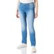 Cross Jeans Damen Anya P 489-162 Slim Jeans, Blau (Light Blue 163), W28/L34 (Herstellergröße: 28/34)