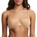 Chantelle Damen Basic Invisible Smooth Custom Fit Bra BH, Toffee, 75F