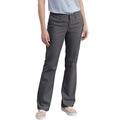 Dickies Damen Flat Front Stretch Twill Pant Slim Fit Bootcut Khakis, anthrazit, 38 Regulär