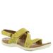 Cobb Hill Rubey Thong Sling - Womens 11 Yellow Sandal Medium