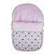 Rosy Fountains Group 0 Carrycot Bag in Powder Pink White
