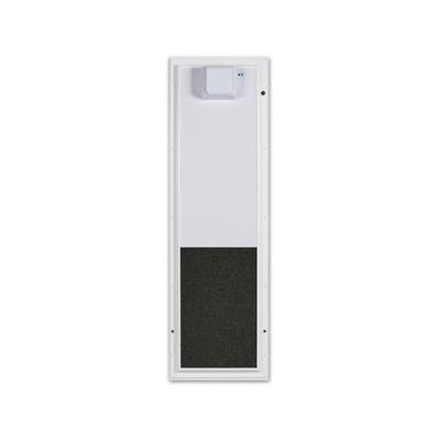 PlexiDor Performance Pet Doors Electronic Automatic Wall Mounted Dog & Cat Door, Large, White
