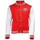 Supportershop Jacke Rot und Weiß Unisex S rot