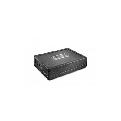 thermohauser EPP-Thermobox Universal Unistar schwarz, 33 L, mit Deckel und 5-farbigem Einsteckkartenset