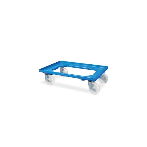 Logistikroller/Kistenroller für Behälter 600 x 400 mm, für Tiefkühlung bis -30°C geeignet