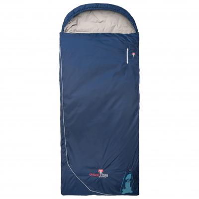 Grüezi Bag - Biopod Wolle Murmeltier Comfort - Kunstfaserschlafsack Gr 191 cm Zip: Right Blau Image