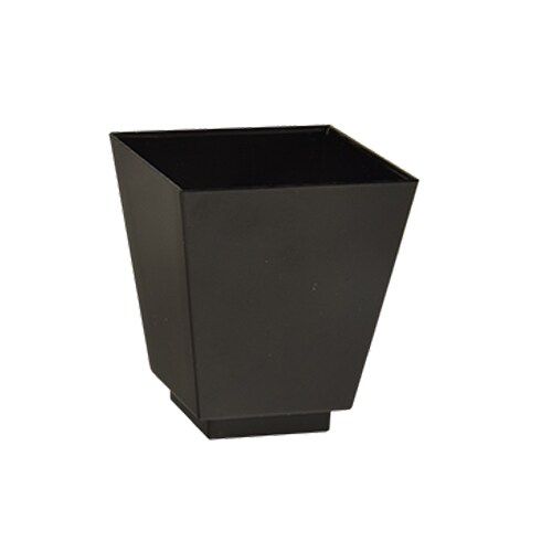 PAPSTAR 800 Fingerfood - Schalen, PS eckig 50 ml 5 cm x 4,5 cm x 4,5 cm schwarz Image