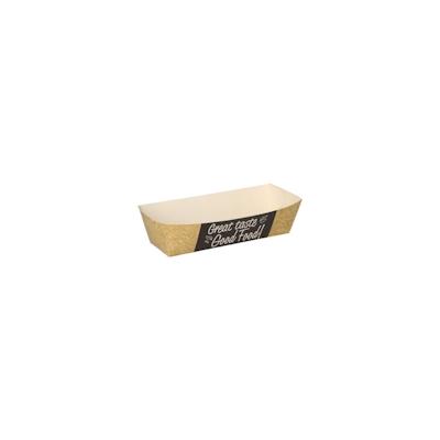 PAPSTAR 700 Snacktrays, Pappe "pure" 3 cm x 3,3 cm x 10,5 cm "Good Food"