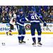 Nikita Kucherov and Steven Stamkos Tampa Bay Lightning Unsigned Goal Celebration Photograph