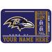 WinCraft Baltimore Ravens 20'' x 30'' Personalized Floor Mat