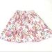 Anthropologie Skirts | Anthro Fei Floral Ruffle Hem A-Line Skirt - S | Color: Pink/Purple | Size: S