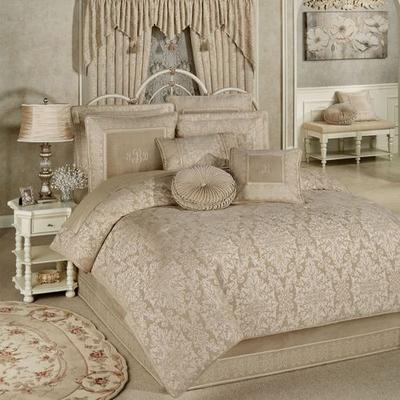 Grandview Comforter Set Champagne, Queen, Champagn...
