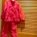 Adidas Matching Sets | Adidas Pink Ruffles Leisure Suit! | Color: Orange/Pink | Size: 2tg