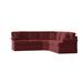 Brown Reclining Sectional - Poshbin Andrew 109" Wide Corner Sectional Polyester | 37 H x 109 W x 109 D in | Wayfair 1047-BELBER-WAL-MED-LHF