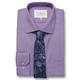 Paradigm Pure Cotton Non Iron LS Shirt (8500) in Purple in 16