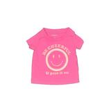 Gymboree Short Sleeve T-Shirt: Pink Tops - Size 0-3 Month