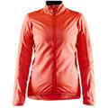 Craft Damen Essence Light Wind Jacke (Größe S, rot)