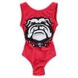 Girls Youth Red Georgia Bulldogs Leotard