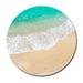 DecorumBY Sandy Beach - Unframed Photograph Plastic/Acrylic in White | 36 H x 36 W x 1.5 D in | Wayfair Photography Art- "Sandy Beach" AC CR36D