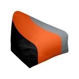 East Urban Home Bean Bag Cover Polyester/Fade Resistant in Orange/Black/Brown | 42 H x 38 W x 2 D in | Wayfair 365E4B40BC9041849ED47E2F0E879317