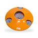 Flipo Group Limited U.F.O Slow Feeder Plastic (affordable option) in Orange | 2 H x 7.25 W x 7.25 D in | Wayfair PET-SLOWD-OR