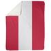 East Urban Home New Jersey Hockey Throw in Red/Gray | 60 W in | Wayfair 68C2B89850AB45AA9100669F7279281C