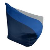 East Urban Home Classic Bean Bag Polyester/Fade Resistant in Blue/Brown | 42 H x 38 W x 31 D in | Wayfair EE623D8B495B47F385A93F3A09DC69E7