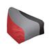 East Urban Home Classic Bean Bag Polyester/Fade Resistant in Red/Gray/Brown | 42 H x 38 W x 31 D in | Wayfair 7C5C689B254E4AA7925DA81A82B8FFE7