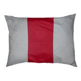 East Urban Home Los Angeles Anaheim Baseball Dog Pillow Metal in Red | 14 H x 40 W x 30 D in | Wayfair F086BA4ABFFE43A7B14C59ADD4474830