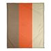 East Urban Home San Francisco Baseball Fleece Throw Microfiber/Fleece/Microfiber/Fleece in Orange/Brown | 32.5 W in | Wayfair