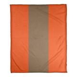 East Urban Home San Francisco Baseball Fleece Throw Microfiber/Fleece/Microfiber/Fleece in Orange | 50 W in | Wayfair