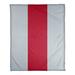 East Urban Home Los Angeles Anaheim Baseball Fleece Throw Microfiber/Fleece/Microfiber/Fleece in Red/Gray | 60 H x 50 W in | Wayfair