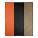 East Urban Home San Francisco Baseball Fleece Throw Microfiber/Fleece/Microfiber/Fleece in Orange/Black/Brown | 62.5 W in | Wayfair