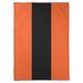 East Urban Home San Francisco Baseball Fleece Throw Microfiber/Fleece/Microfiber/Fleece in Orange | 60 W in | Wayfair