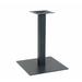 ERF, Inc. 28.5" Square Table Base Steel in Black/Gray | 28.5 H in | Wayfair ERP-OTB2020